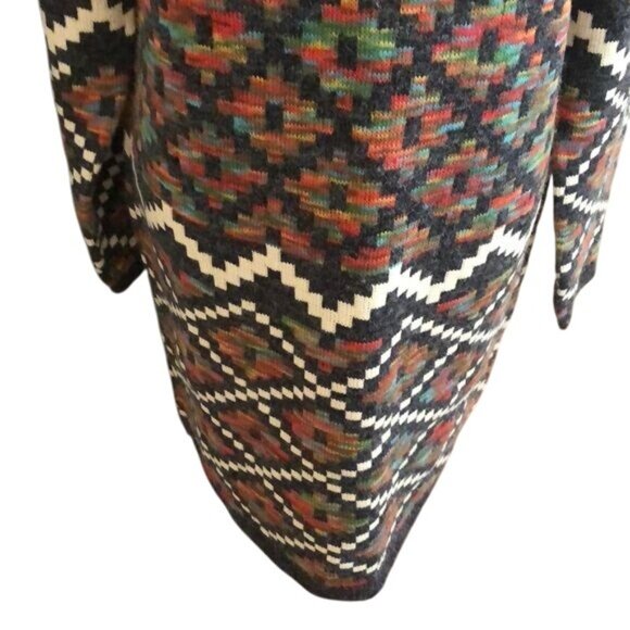 NWT Kaktus Aztec Print/Multicolored Ikat Sheath Dress Small - Picture 5 of 6